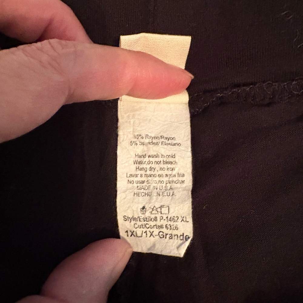 7th Ray Black Wide Leg Women's Pants - Picture 13 of 13